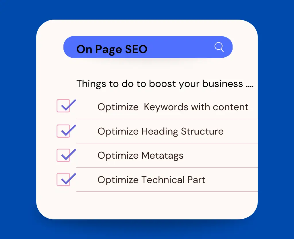 On-Page SEO Services