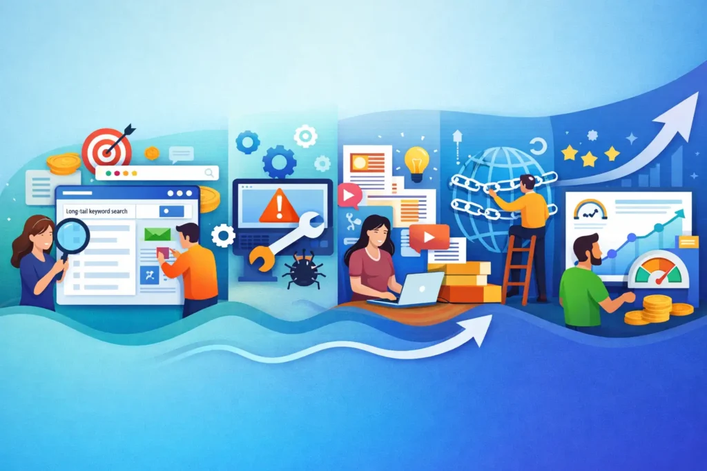 Why few impressions and clicks for new website-LATASEO